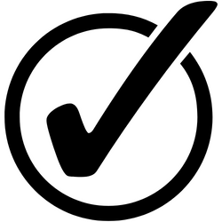 check logo